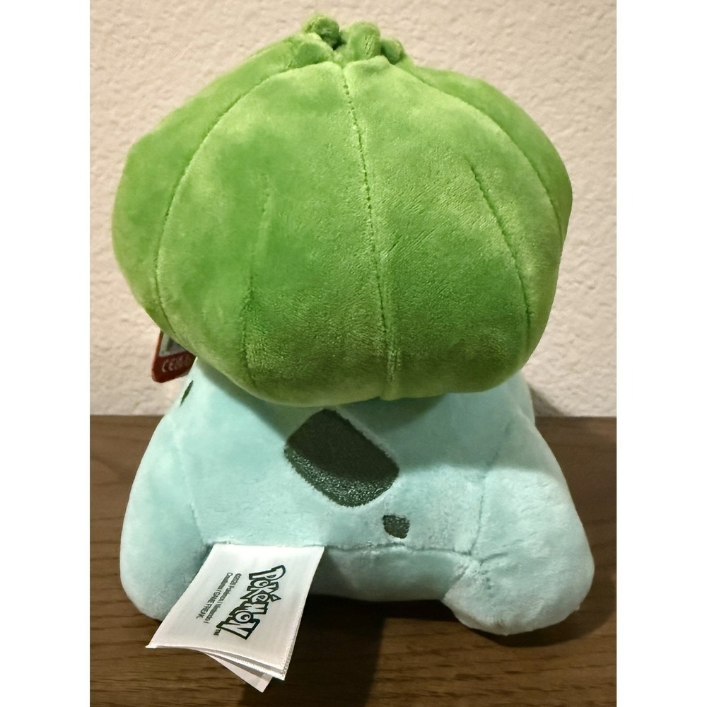 Pokémon Bulbasaur 8" Plush NWT Stuffed Animal Jazwares Licensed SAME DAY SHIP - Picture 4 of 4